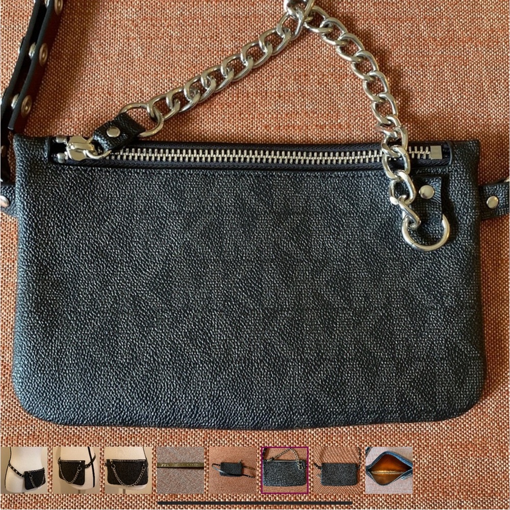 Michael Kors Black Belt Bag - Picture 4 of 6